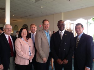 Pete Dunbar, Terissa Aronson - St. Lucie Chamber of Commerce, Joel Zwemer, Sen. Joe Negron, Rep. Larry Lee, Dr. Ed Massey - Indian River State College