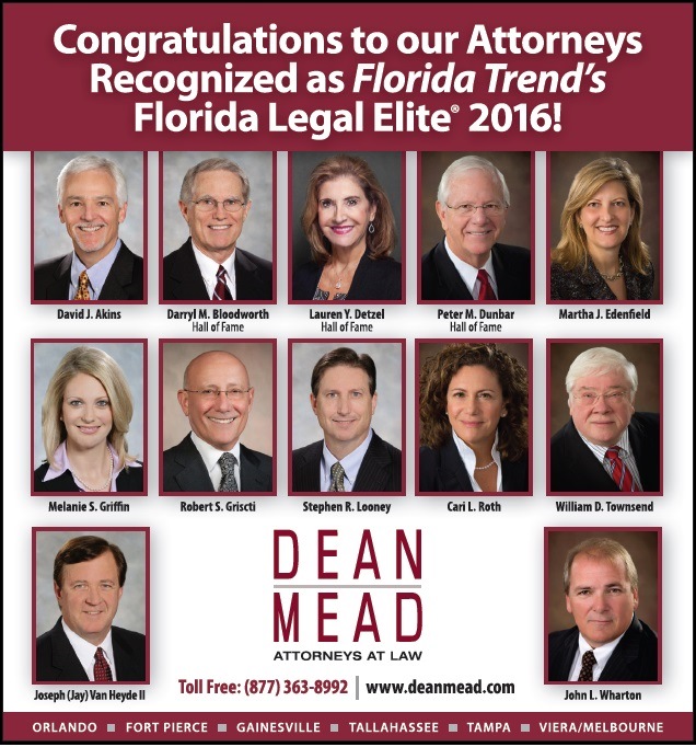 2016 Florida Trend Legal Elite