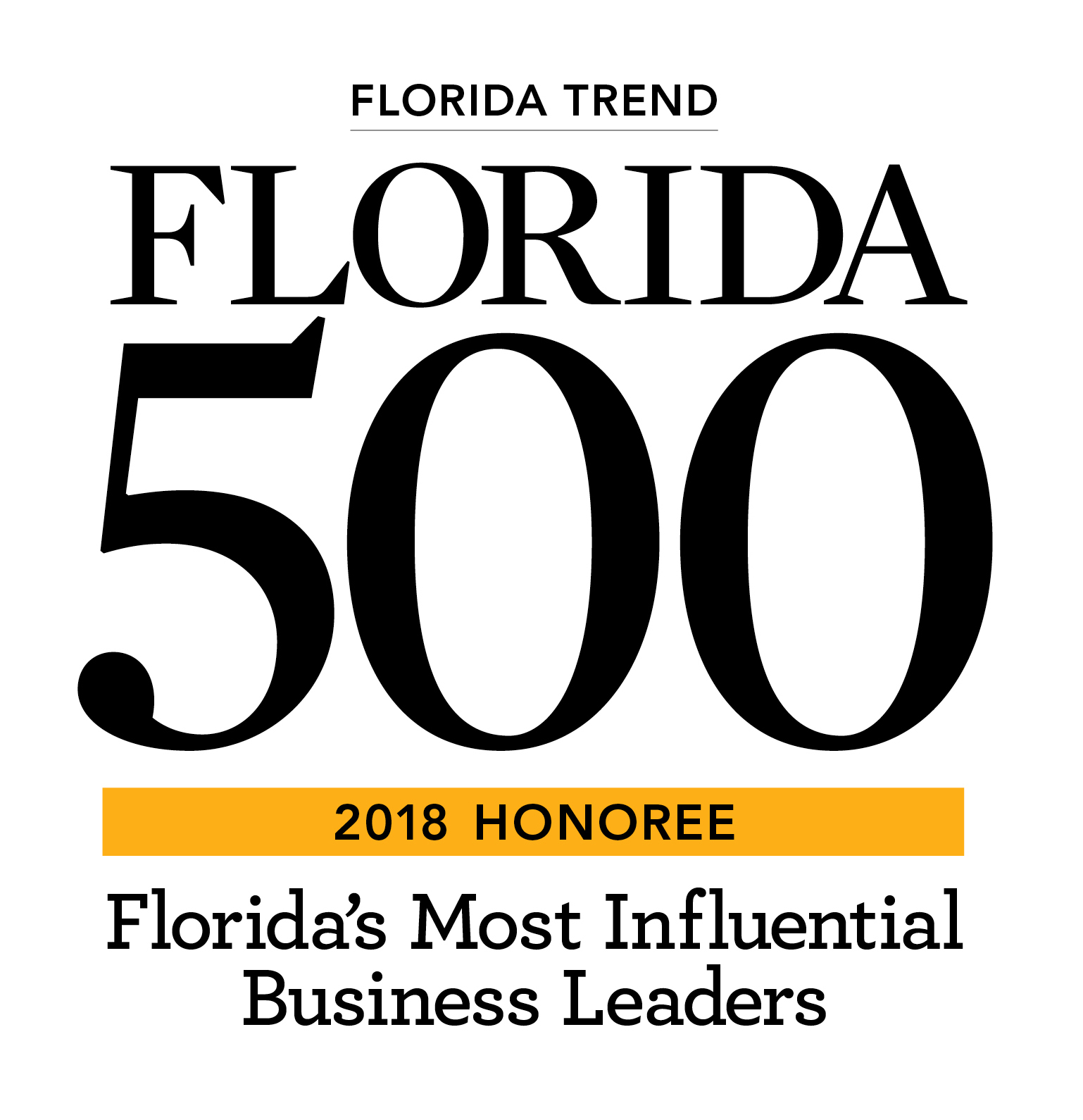 Florida Trend Florida 500 Honorees